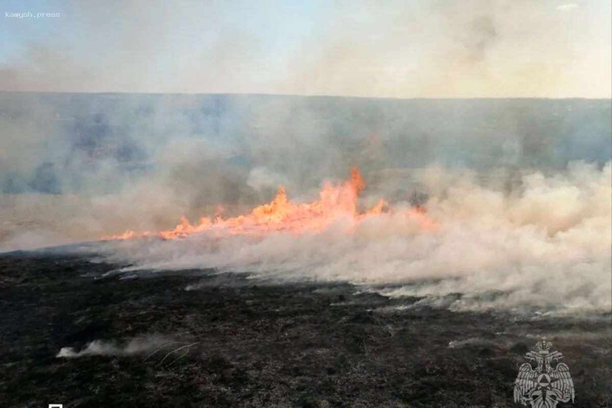 В Нижегородской области произошло несколько крупных пожаров на площади 65 гектаров