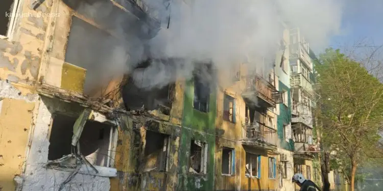 Российская пропаганда использует ложь для оправдания атаки на Павлоград и уклонения от ответственности за обстрел Киева