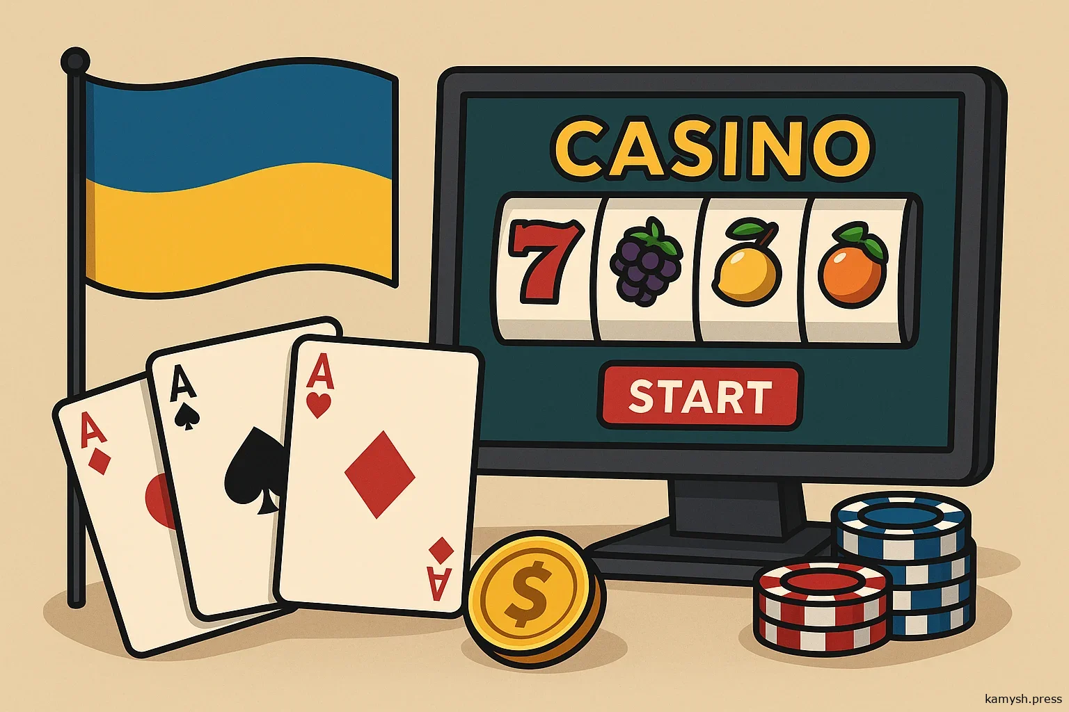 Обзор украинских онлайн-казино
